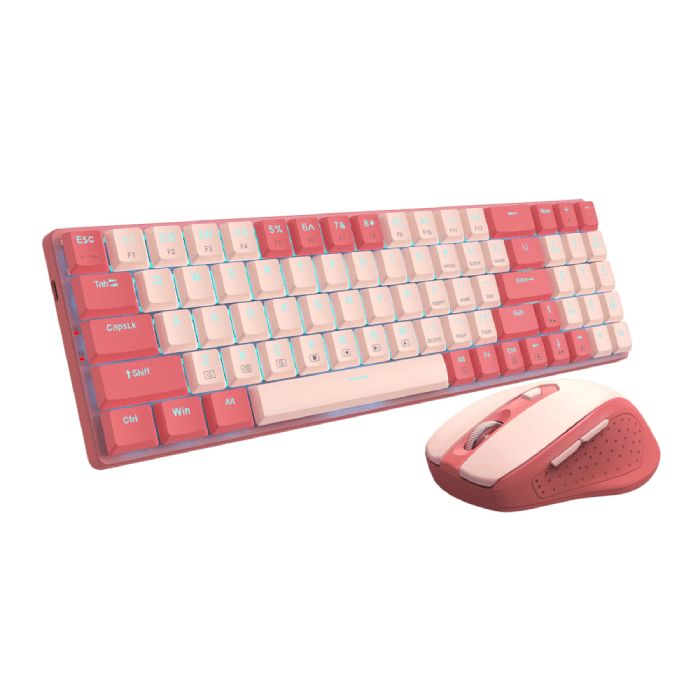 Redragon Klaviatura və Mouse dəsti BS-8772RP Wireless Mechanical Keyboard and Mouse Combo — Kompüterlər və noutbuklar, Bakı (2)