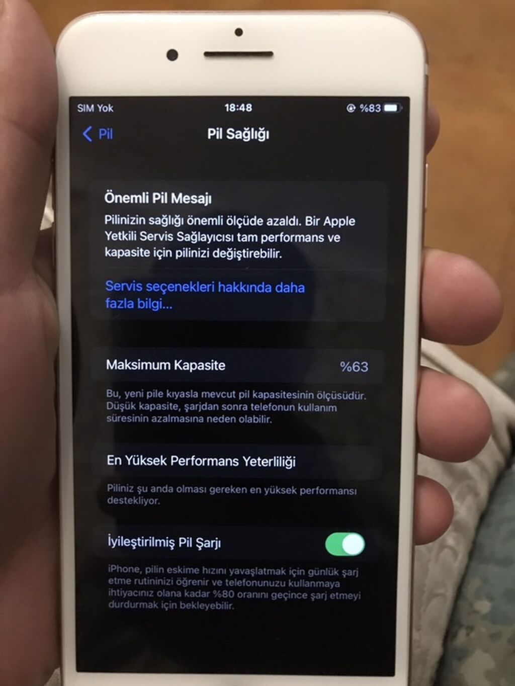 IPhone 7 Plus, 32 GB, Rose Gold, Barmaq izi — Apple iPhone, Bərdə (3)