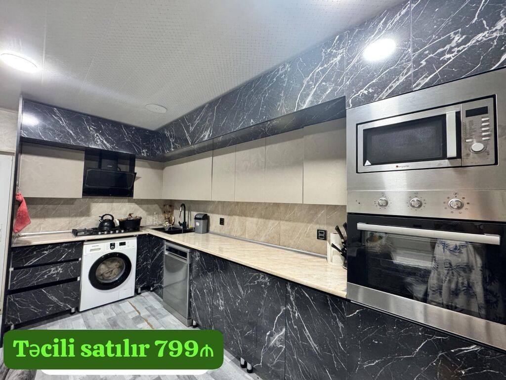 Endirim olundu Üçmərtəbəli Mətbəx mebeli satılır 799₼.Ölçü — Mətbəx mobilyası, Digah