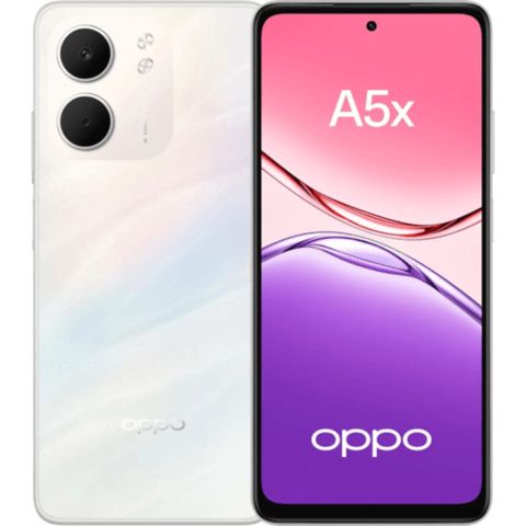 Oppo A5x (CPH2725) 6/128 GB Laser White — Bakı