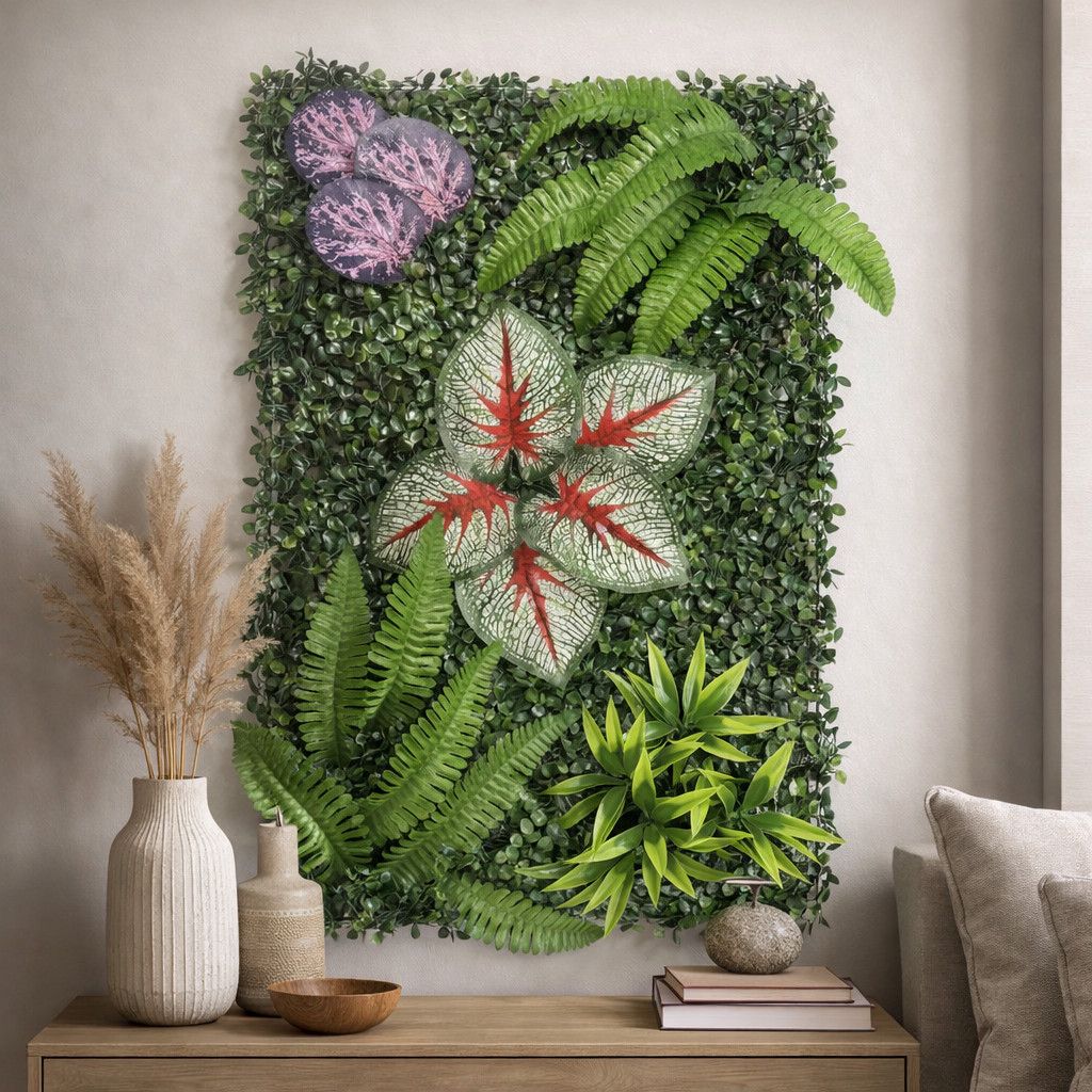 Dekorativ panel SY15, plastik, yaşıl, 40х60 sm — Mallar, Bakı (2)