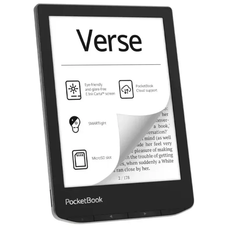 Elektron kitab PocketBook 629 Verse Mist Grey — Mallar, Bakı (2)