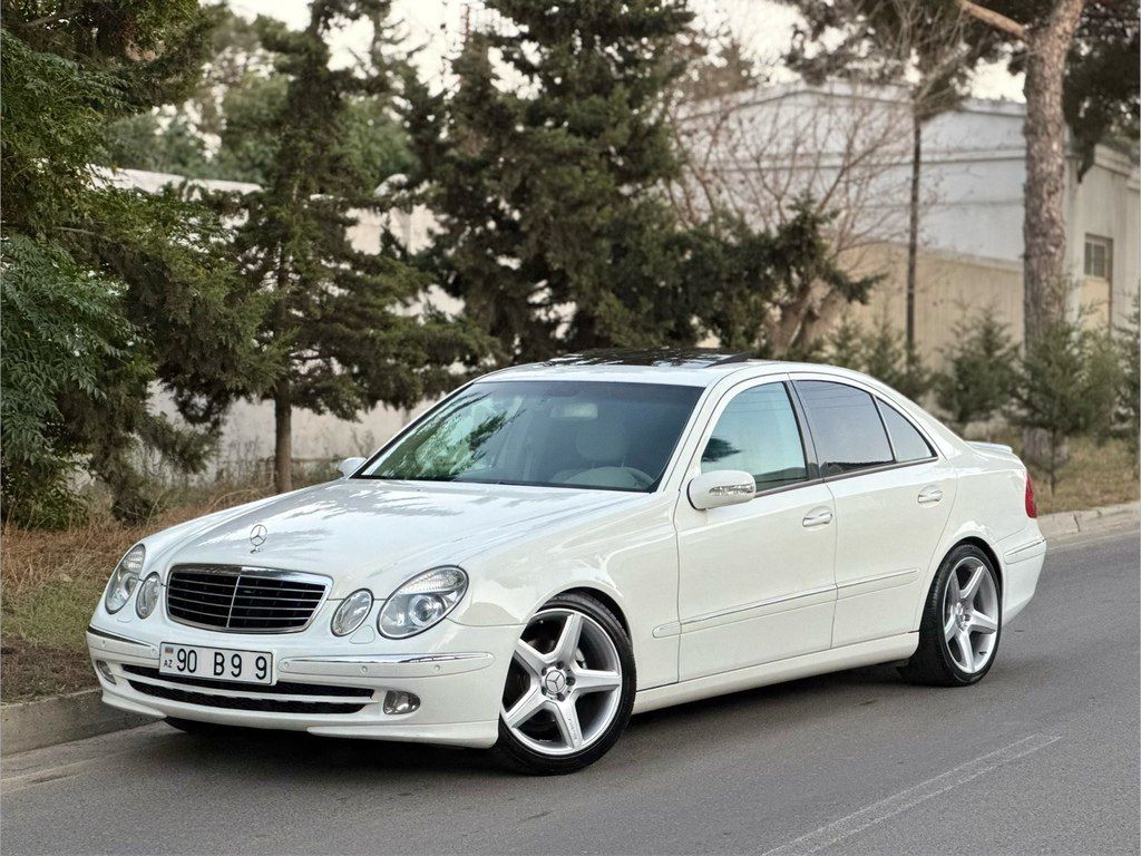 Mercedes E 240, 2.6 L, 2003 il, 282 000 km — Avtomobillər, Bakı (2)