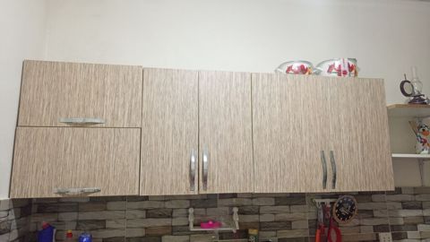 Mətbəx asma şkafları dəsti - Üst modul dəsti: 5 qapılı (solda 2 ayrı — Bakı