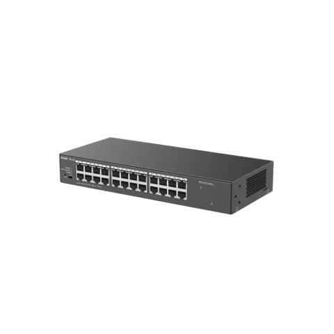 Reyee Switch RG-ES124G-L (24-Port 10/100/1000 Mbps Unmanaged Non-PoE Switch, Steel Case) — Bakı
