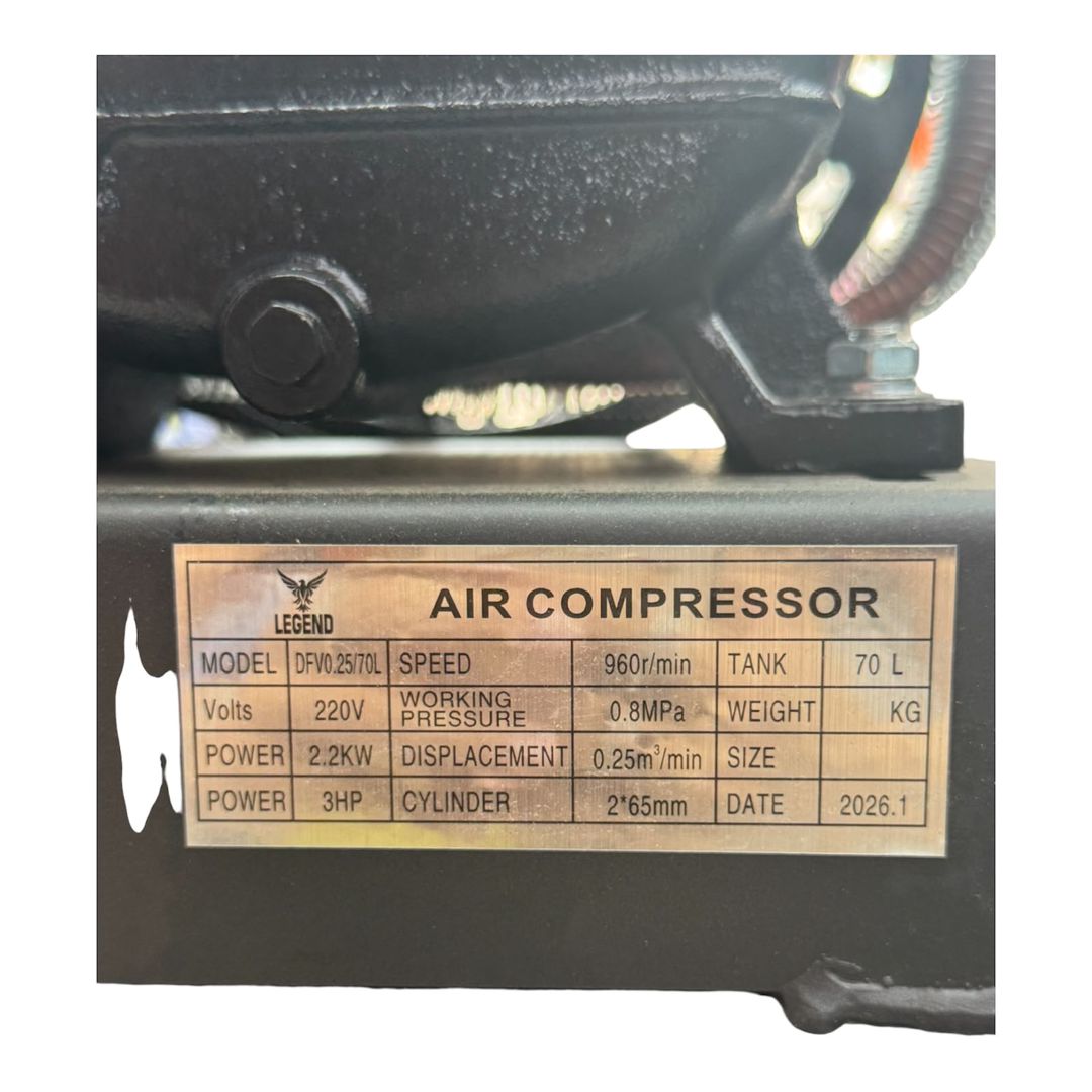 Kompressor Legend, benzinli, pistonlu, 70 L, 7.5 Vt — Mallar, Bakı (3)