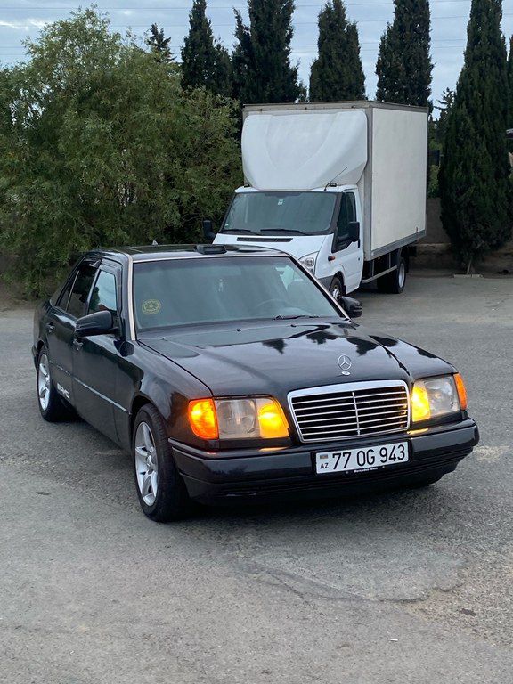 Mercedes E 280, 2.8 L, 1994 il, 368 185 km 77-OG-943 — Avtomobillər, Bakı (6)