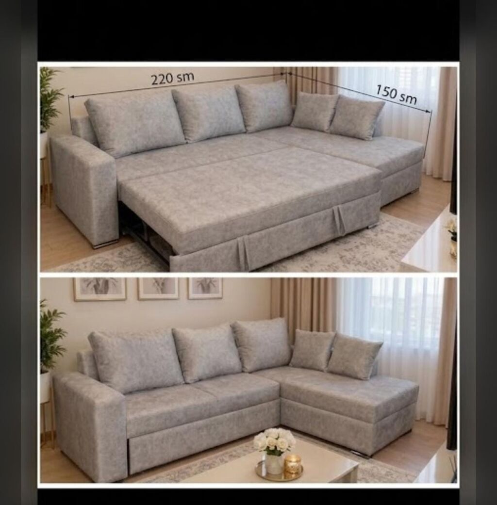 Divan satilir .380azn. yeni alinibdi. Istifade edilmeyib. Acilir — Mətbəx mobilyası, Digah