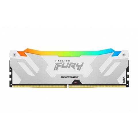 Operativ yaddaş Ram Kingston Fury Renegade RGB 24GB DDR5 8800MT/s CL42-58-58 1Rx8 1.4V Cudımm White XMP3.0 KF588CU42RWA-24 — Bakı
