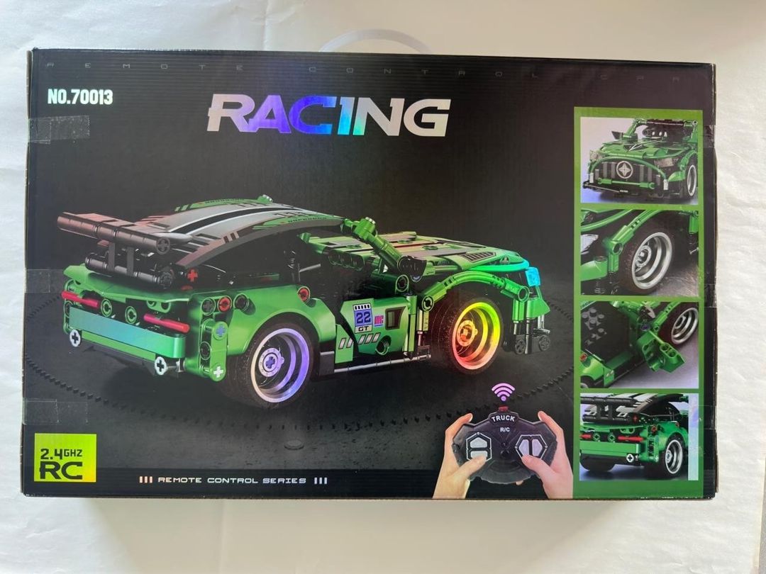 Radio ilə idarə olunan maşın Racing 335PCS, yaşıl, 6+ yaş — Mallar, Bakı (2)