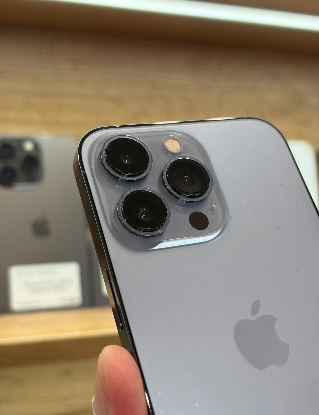 IPhone 13 Pro, 128 GB, Sierra Blue, Zəmanət, Simsiz şarj, Face ID — Apple iPhone, Digah (2)