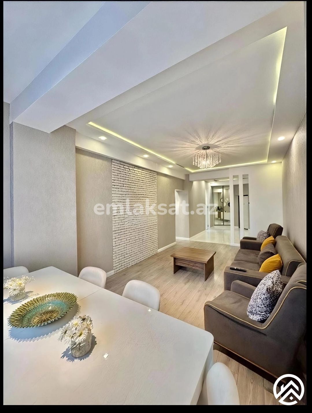 Satılır 3 otaq yeni tikili 130 m², Nərimanov — Mənzil, Bakı (2)