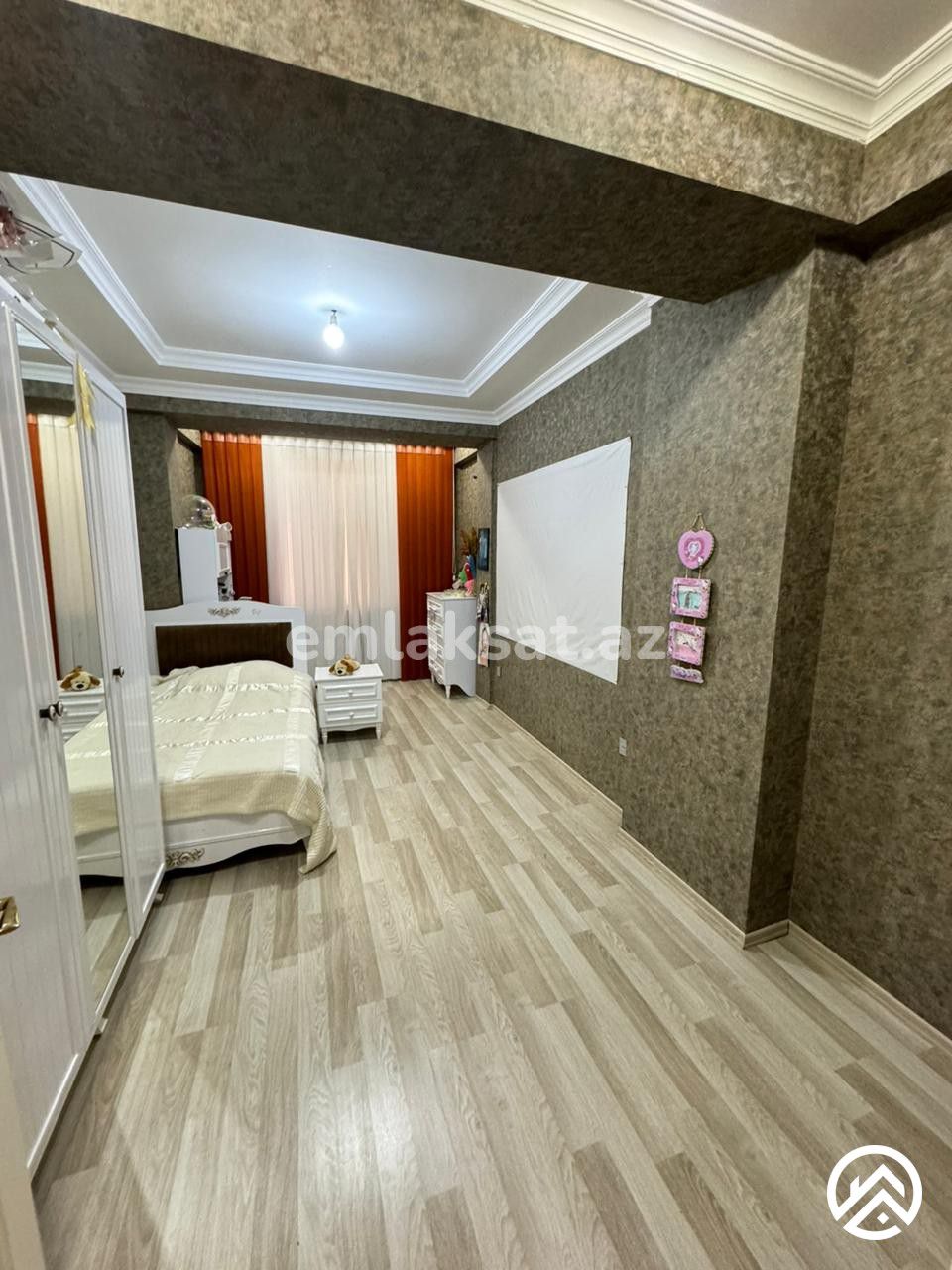 Satılır 3 otaq yeni tikili 129 m², İnşaatçılar metrosu — Mənzil, Bakı (8)