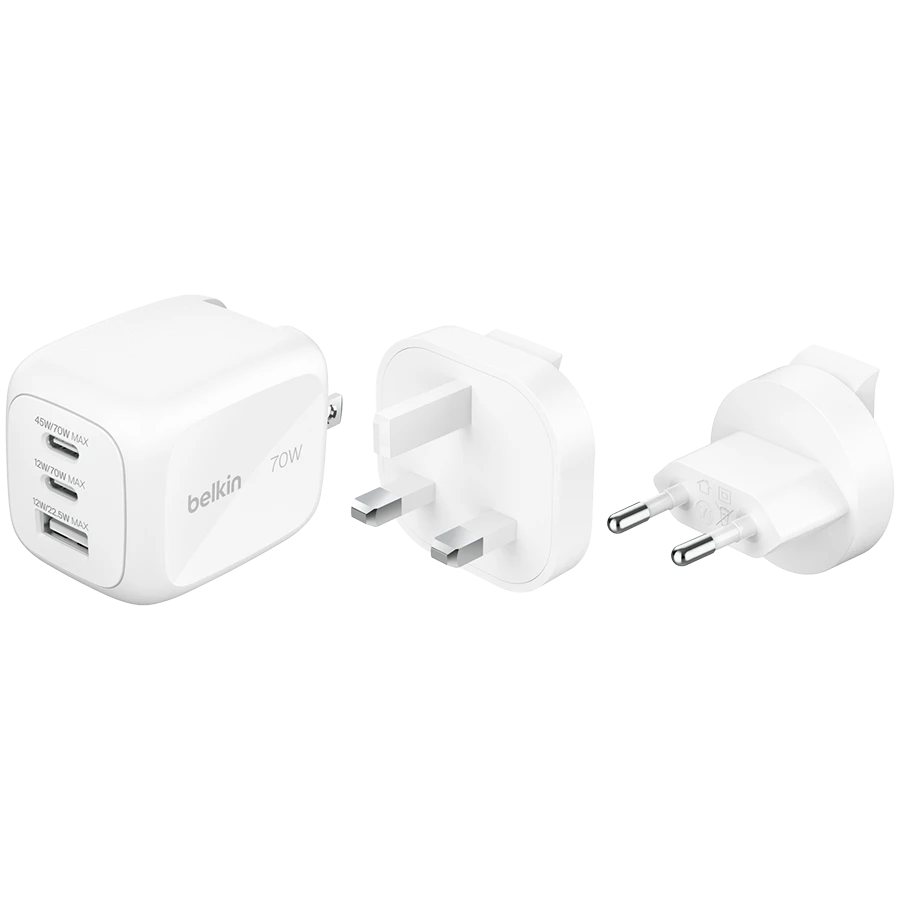 Qidalanma adapteri Belkın Usb/usb-c, 70 Vt, Ağ — 89 ₼ · Bakı · Smartfon aksesuarları Qidalanma adapteri Belkın Usb/usb-c, 70 Vt, Ağ — Bakı