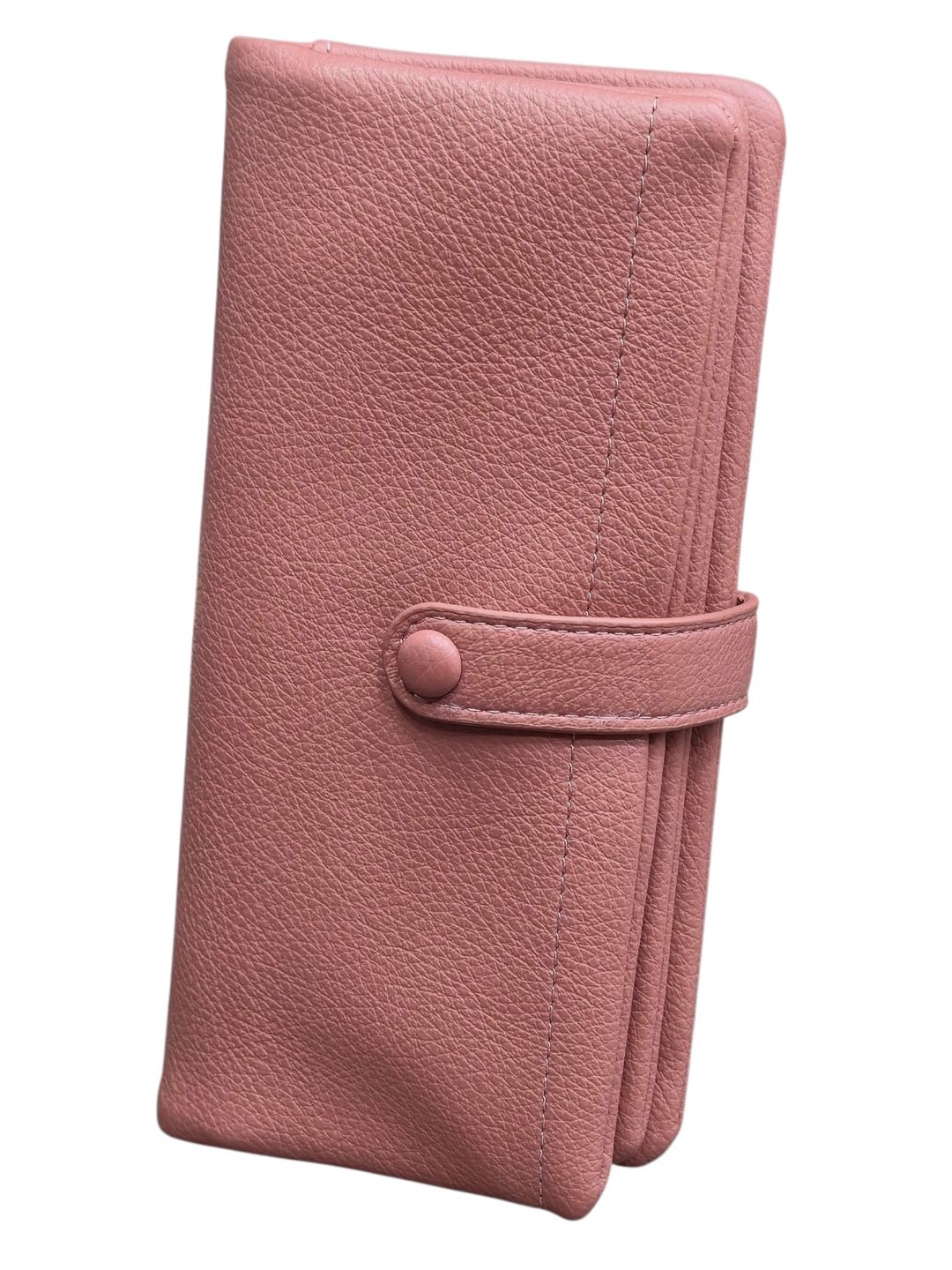 Qadınlar üçün pul kisəsi, poliuretan, çəhrayı, 19sm x 8.5sm, 10 kart bölməsi, Çin istehsalı - LoveandFreedom_A-2210_Rose — Mallar, Bakı