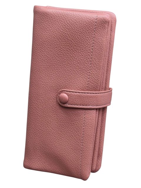 Qadınlar üçün pul kisəsi, poliuretan, çəhrayı, 19sm x 8.5sm, 10 kart bölməsi, Çin istehsalı - LoveandFreedom_A-2210_Rose — Bakı