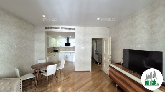 İcarəyə verilir 3 otaqlı 120 m² yeni tikili Port Baku — Mənzil (11)