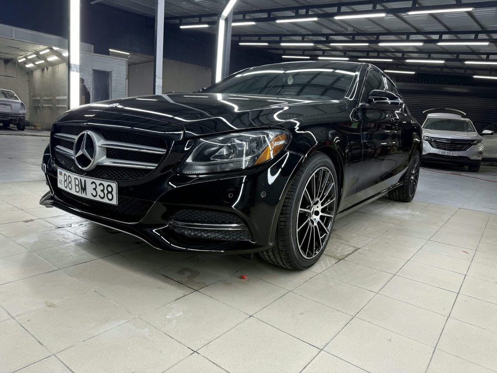 Mercedes C 300 4MATIC, 2.0 L, 2018 il, 90 000 km 88-BM-338 — Avtomobillər, Qusar (5)