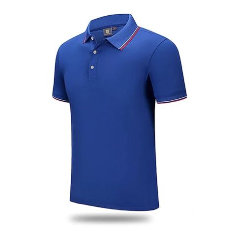 Kişilər üçün polo 58-1069, göy, pambıq, ölçü XL — Bakı