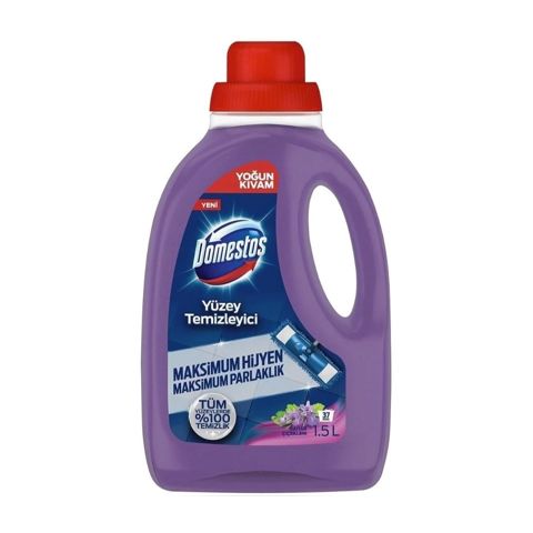 Döşəmə yuma üçün vasitə Domestos Bahar çiçəkləri qoxusu, 1.5 l — Bakı