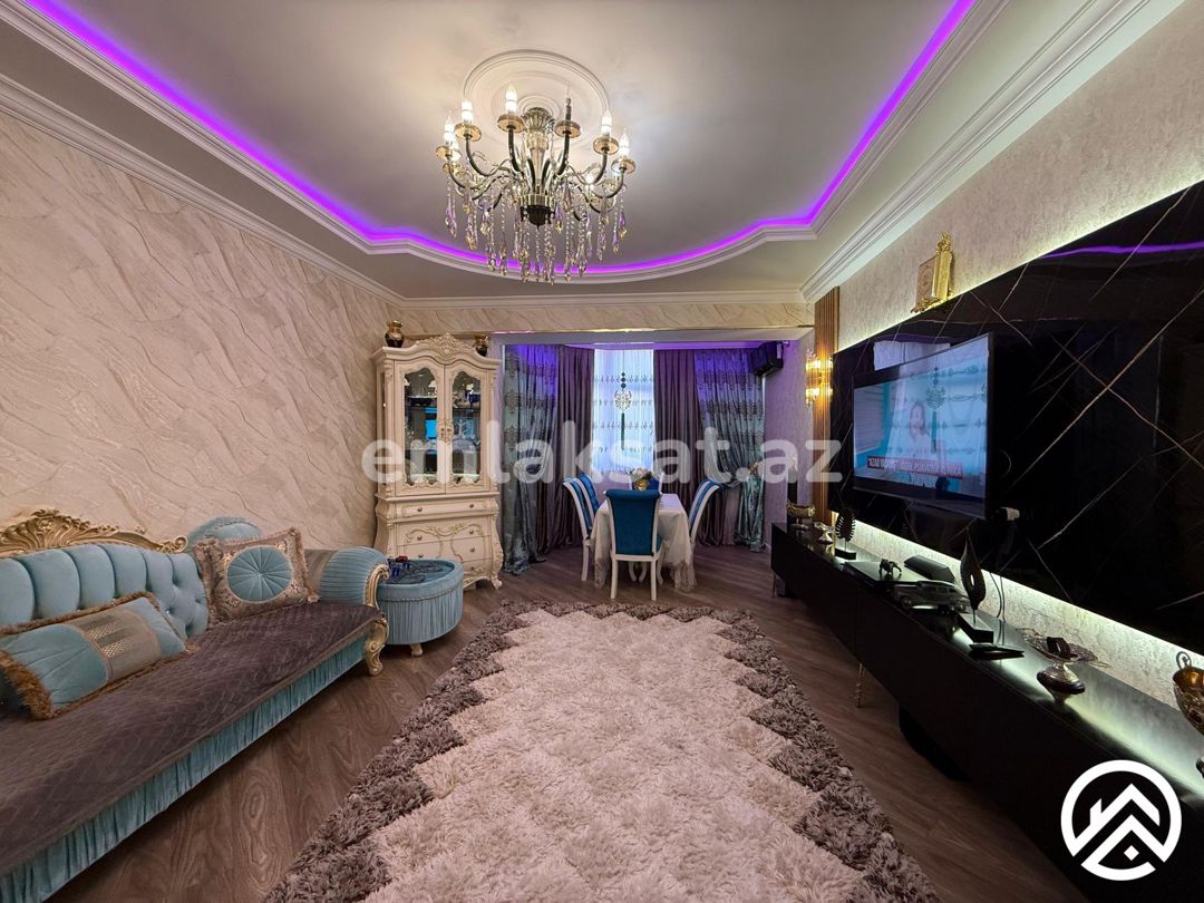 Satılır 4 otaq yeni tikili 114 m², Həzi Aslanov metrosu — Mənzil, Bakı (4)