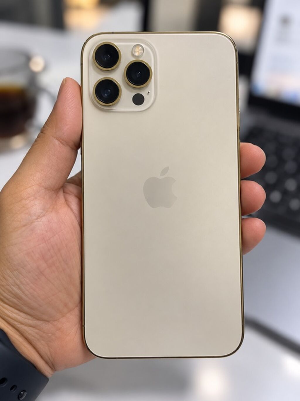 IPhone 12 Pro Max, Qızılı, Face ID — Apple iPhone, Sumqayıt (2)