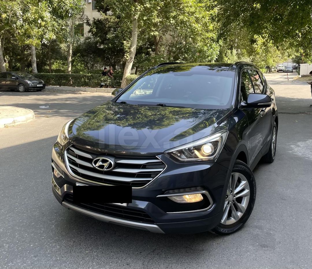 2016 Hyundai Santa Fe, 2016, 195,000 km — Avtomobillər, Bakı (2)