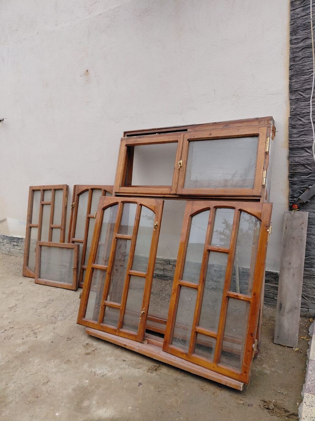 Qonaq otağı üçün İşlənmiş Otaq qapısı 80x200 sm Zamok ilə, Zəmanətli, Ödənişli quraşdırma, Ünvandan götürmə — Pəncərələr, qapılar, balkonlar, Bakı (5)