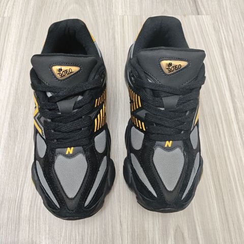 New Balance 9060 idman ayaqqabısı – qara/boz/sarı rəng palitrası — Bakı