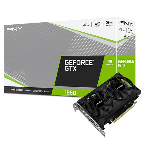 Videokart PNY GTX1650 4GB 128BIT — Qrafik kartlar, Bakı