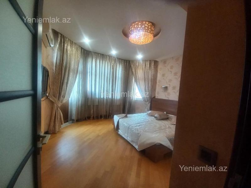Kirayə 3 otaqlı Bina evi menzil (Yeni tikili), 160 m², Nəsimi rayonu — Mənzil, Bakı (9)