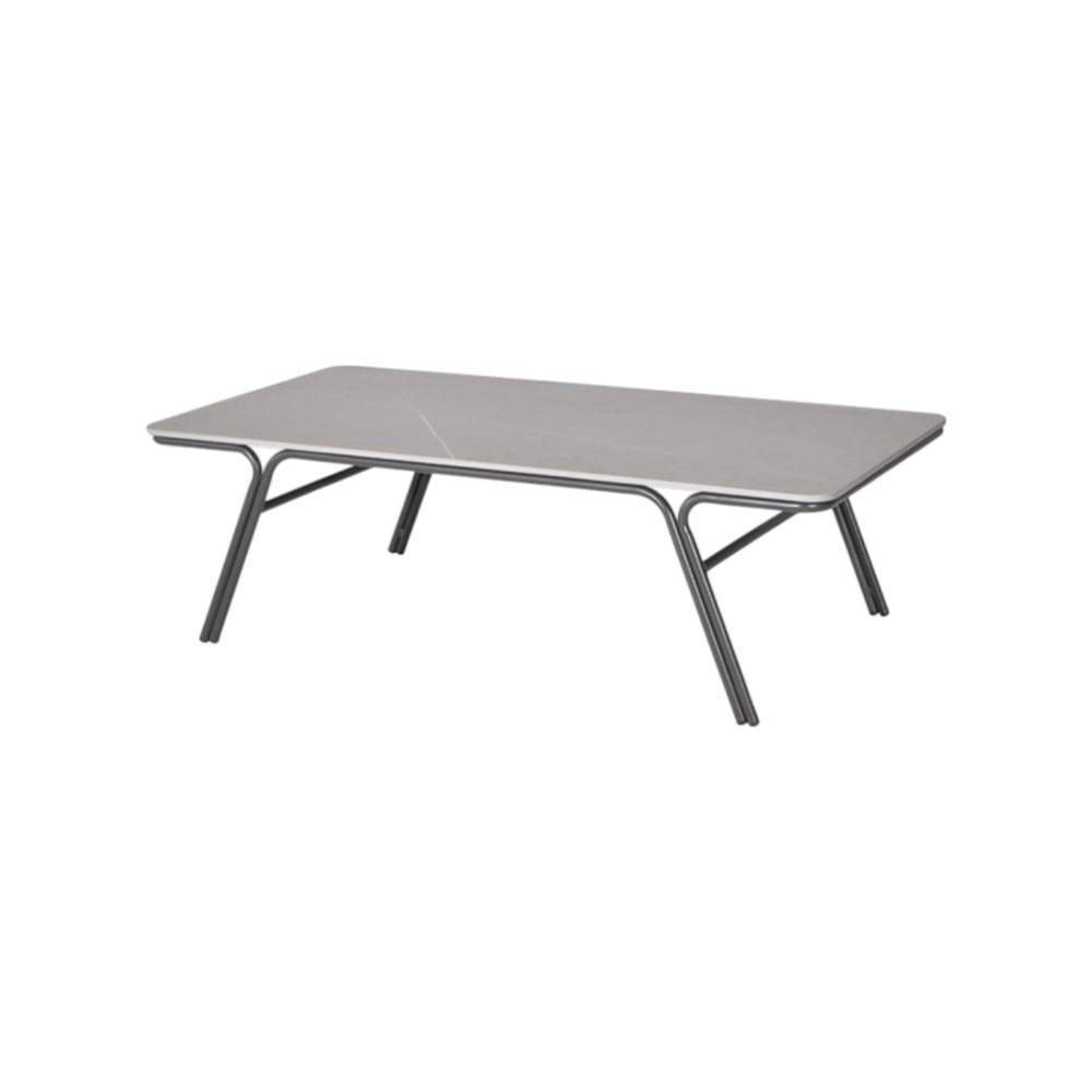 Garden Coffee Table Artie A402D, Metal Frame, 130x70x38.5 cm — Mallar, Bakı