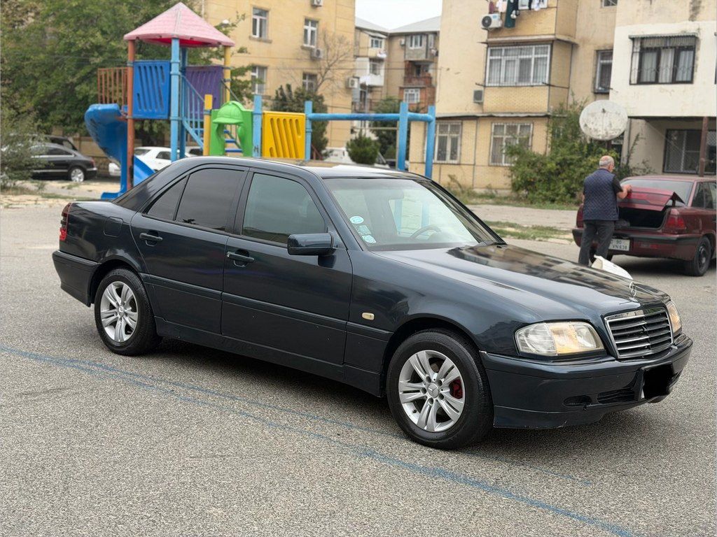 Mercedes C 200, 2.0 L, 2000 il, 410 000 km — Avtomobillər, Bakı (9)
