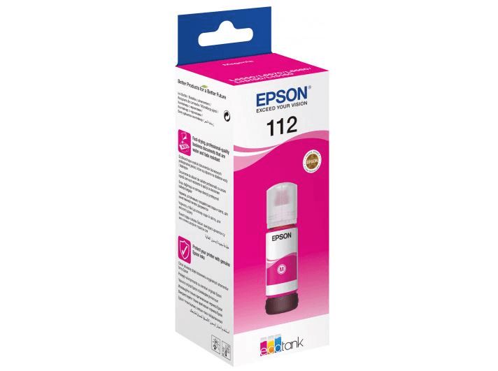 Epson Kartric 112 ecotank magenta ınk bottle C13T06C34A — Printerləri, Bakı