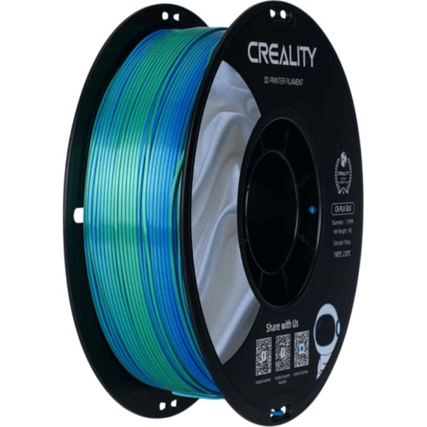3D Printer üçün plastik Creality CR-Silk Blue-Green 1.75mm 1kg 4D024500276 — Printerləri, Bakı