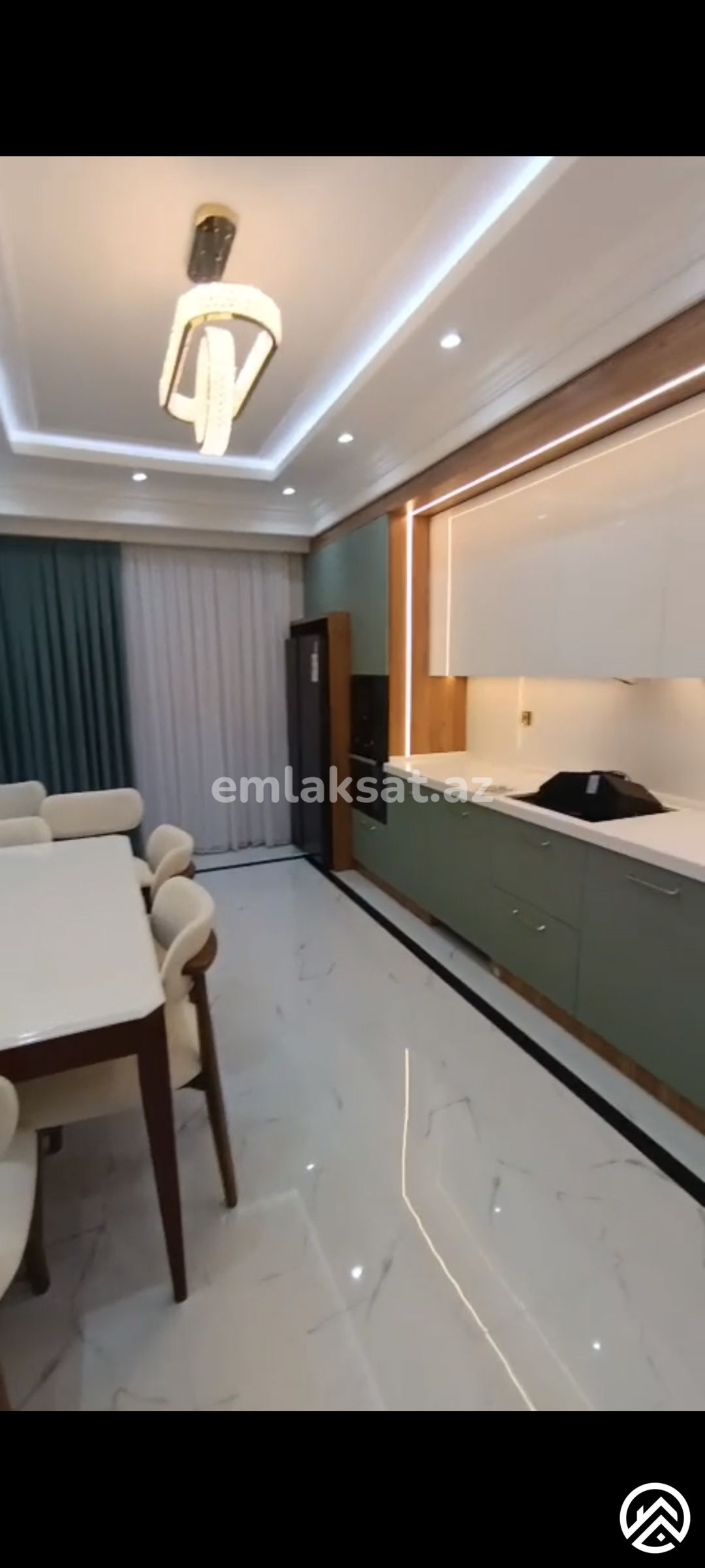 Satılır 4 otaq yeni tikili 174 m², Nəriman Nərimanov metrosu — Mənzil, Bakı (3)