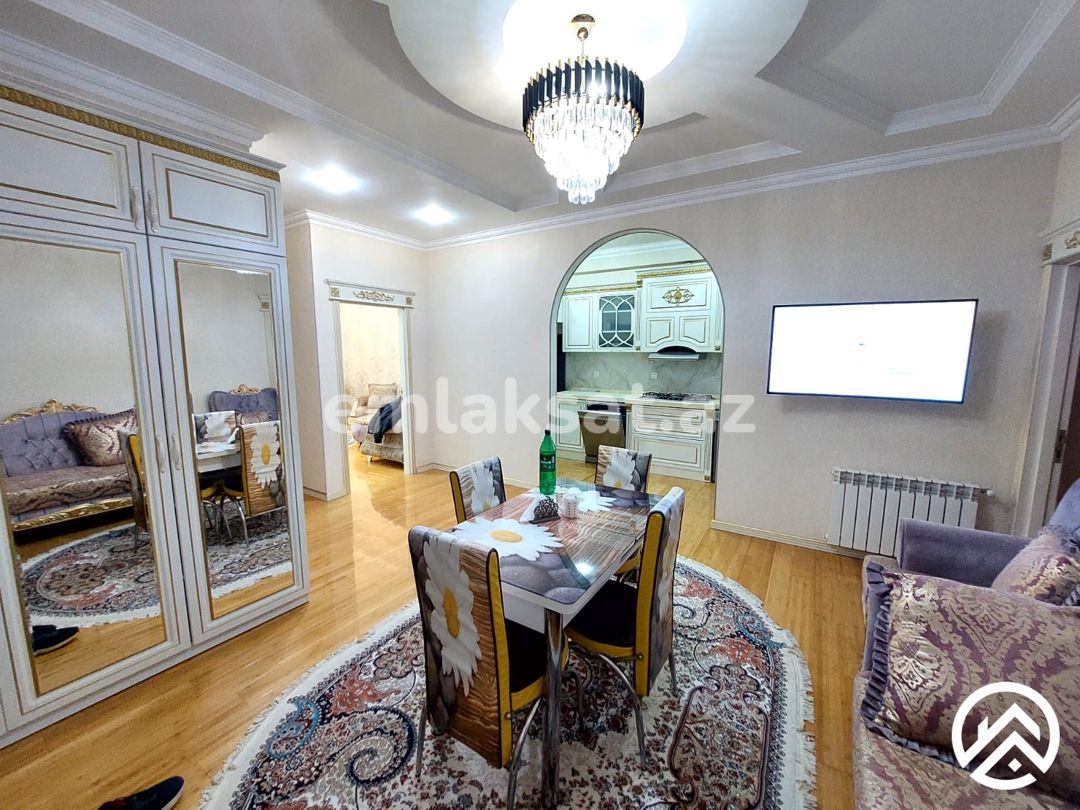 Kirayə (aylıq) 3 otaq yeni tikili 120 m², Xətai — Mənzil, Bakı (2)