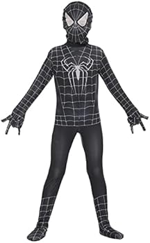 Qara spiderman geyimi (kod: sp-81096-20) — GLOBEX — Карнавальные и национальные костюмы для девочек
