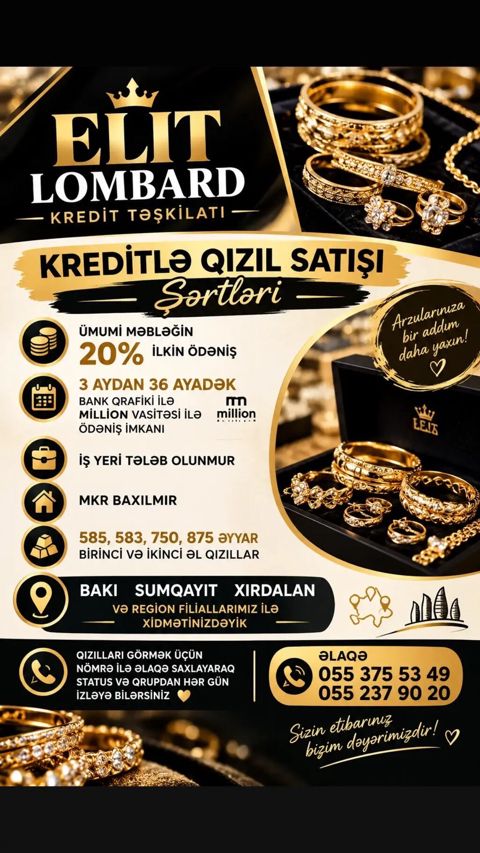 Dəstə daxildir: Sırğa, Tiffany, Sarı qızıl, 585 Əyar — Xırdalan