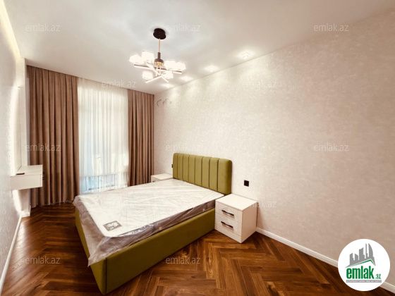 Satılır 2 otaqlı 59 m² yeni tikili Qara Qarayev m — Mənzil (10)