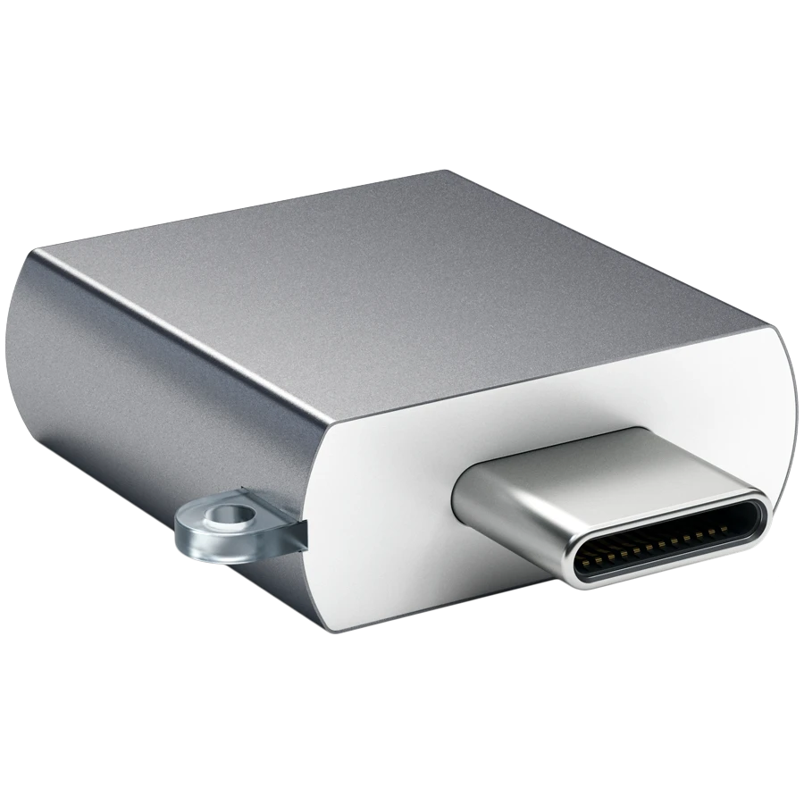 Adapter Satechı Pro Slim Usb-c - USB, Space Grey — Smartfon aksesuarları, Bakı (3)
