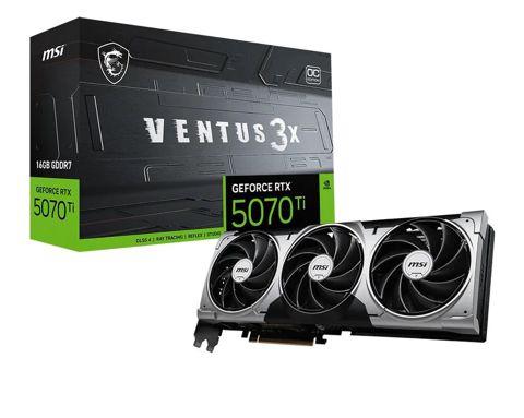 Videokart MSI GeForce RTX 5070 Ti, 16 GB, Yeni — Bakı