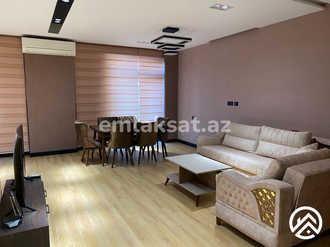 Kirayə (aylıq) 2 otaq yeni tikili 90 m², Nəsimi — Mənzil, Bakı (6)