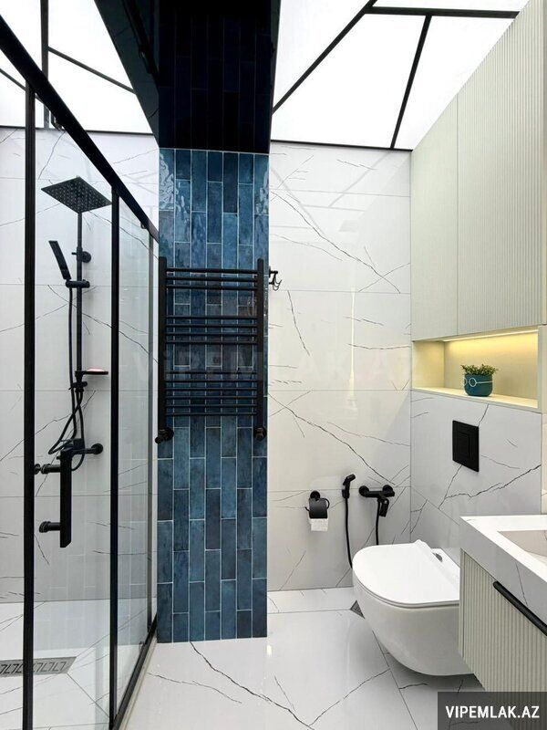 Nərimanov rayonunda 1 otaqlı Yeni tikili Kirayə verilir, 65 m² — Mənzil, Bakı (6)