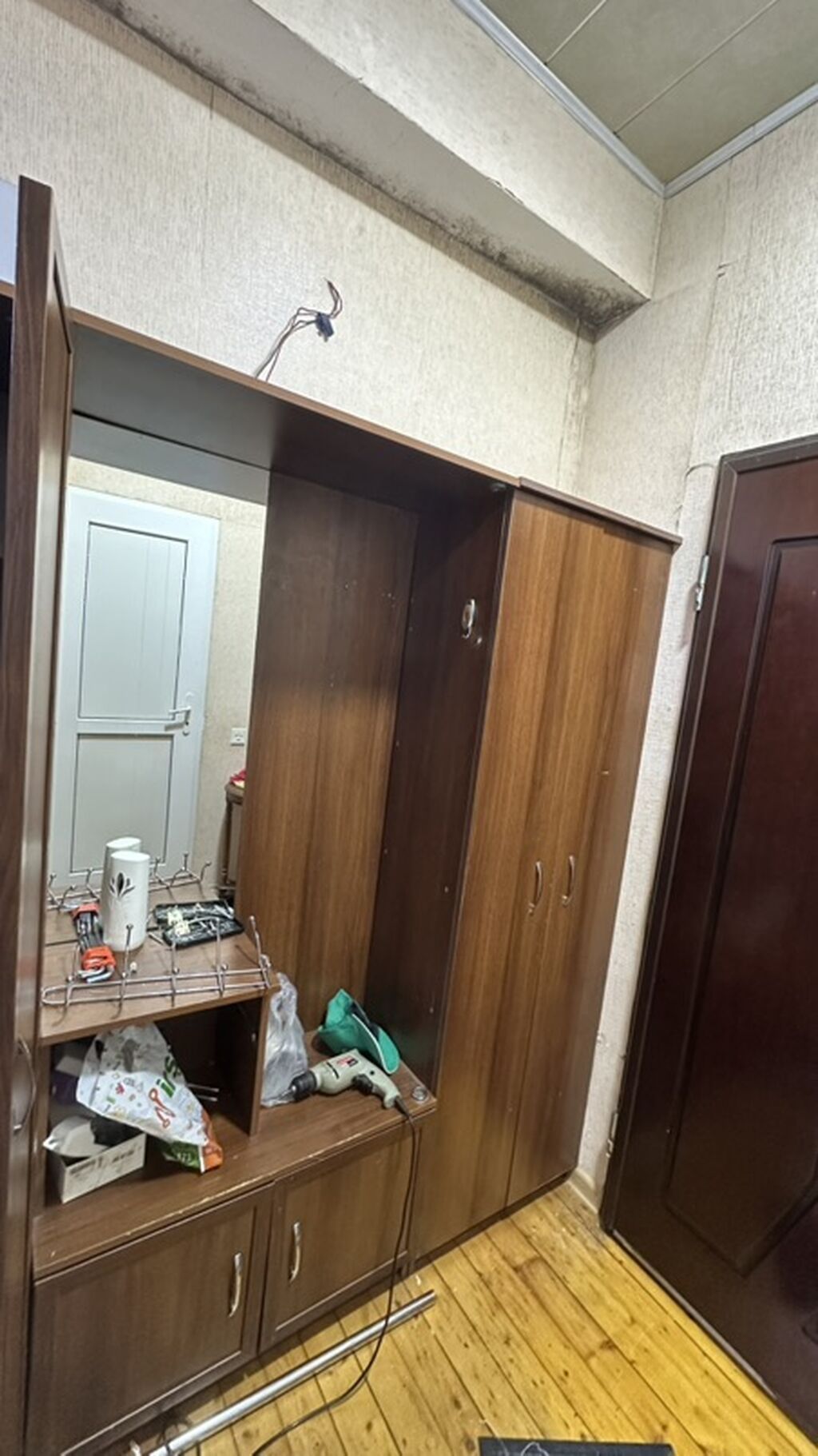 Dəhliz üçün çoxfunksiyalı giriş dolabı Ev temir olunur — Xol üçün, Bakı (3)