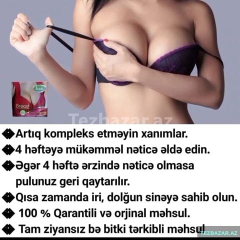 Sinə böyüdücü krem — Bakı