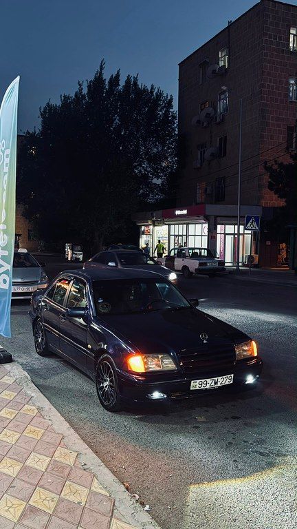 Mercedes C 200, 2.0 L, 1995 il, 520 000 km — Avtomobillər, Şirvan (9)