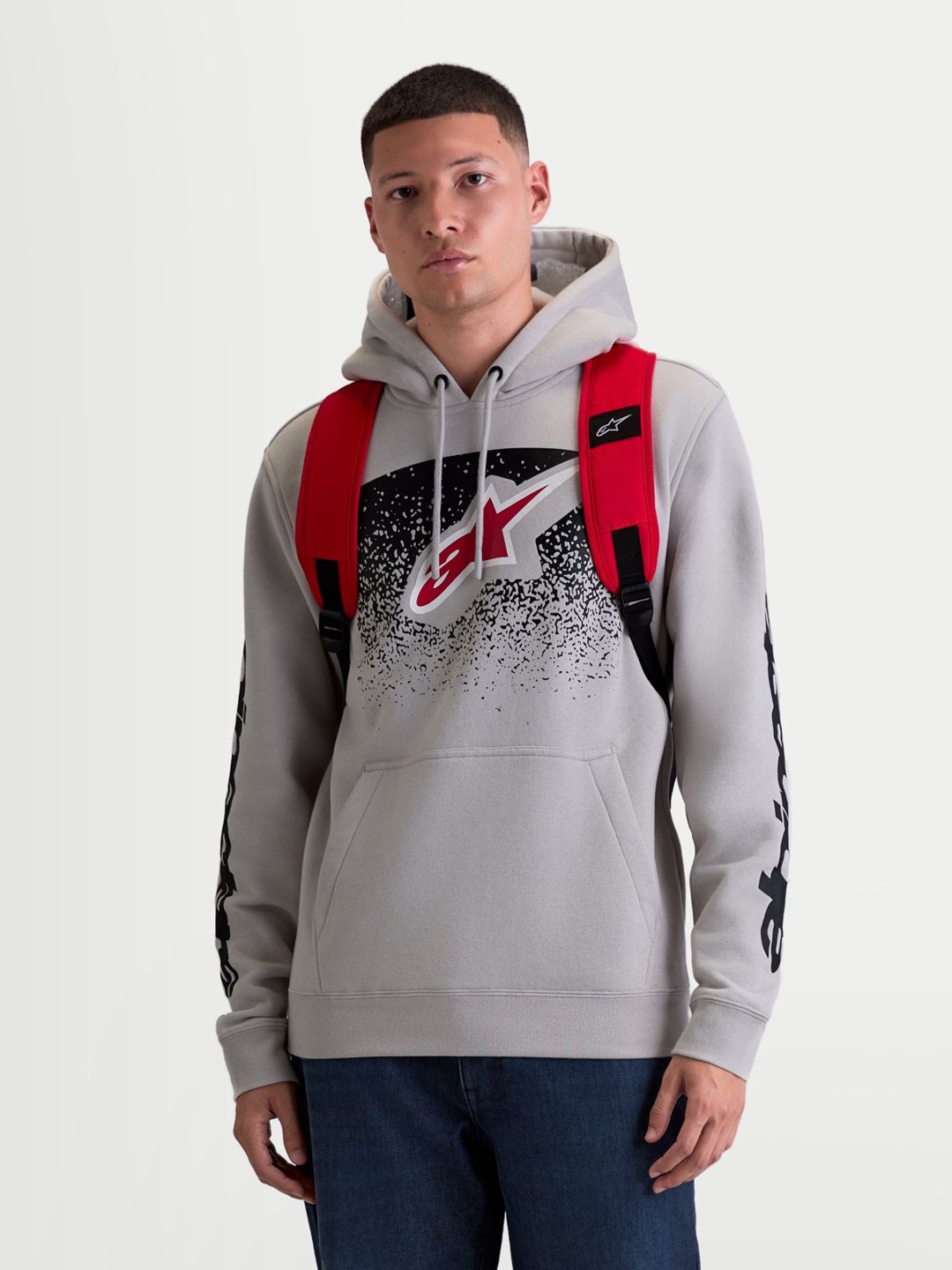 İdman bel çantası Alpinestars GFX Boss, poliester, qırmızı, 20 l — Mallar, Bakı (2)