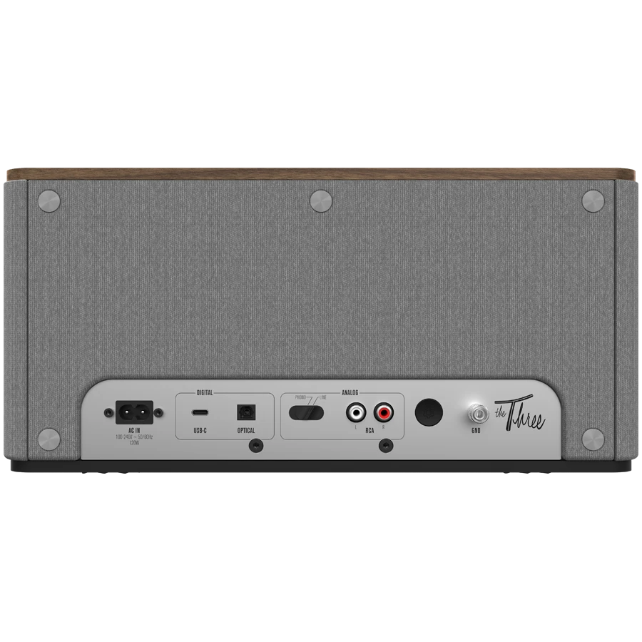 Klipsch The Three Plus Ev audiosistemi, Qoz ağacı — Ağıllı dinamiklər, Bakı (7)