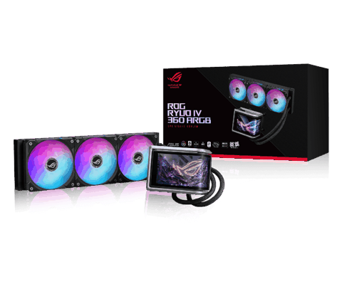 Kuler ASUS ROG Ryuo IV 360 Argb 90RC01N1-B0EAY0 Liquid CPU Cooler — Bakı
